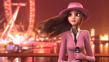 miss rose london hero zag character