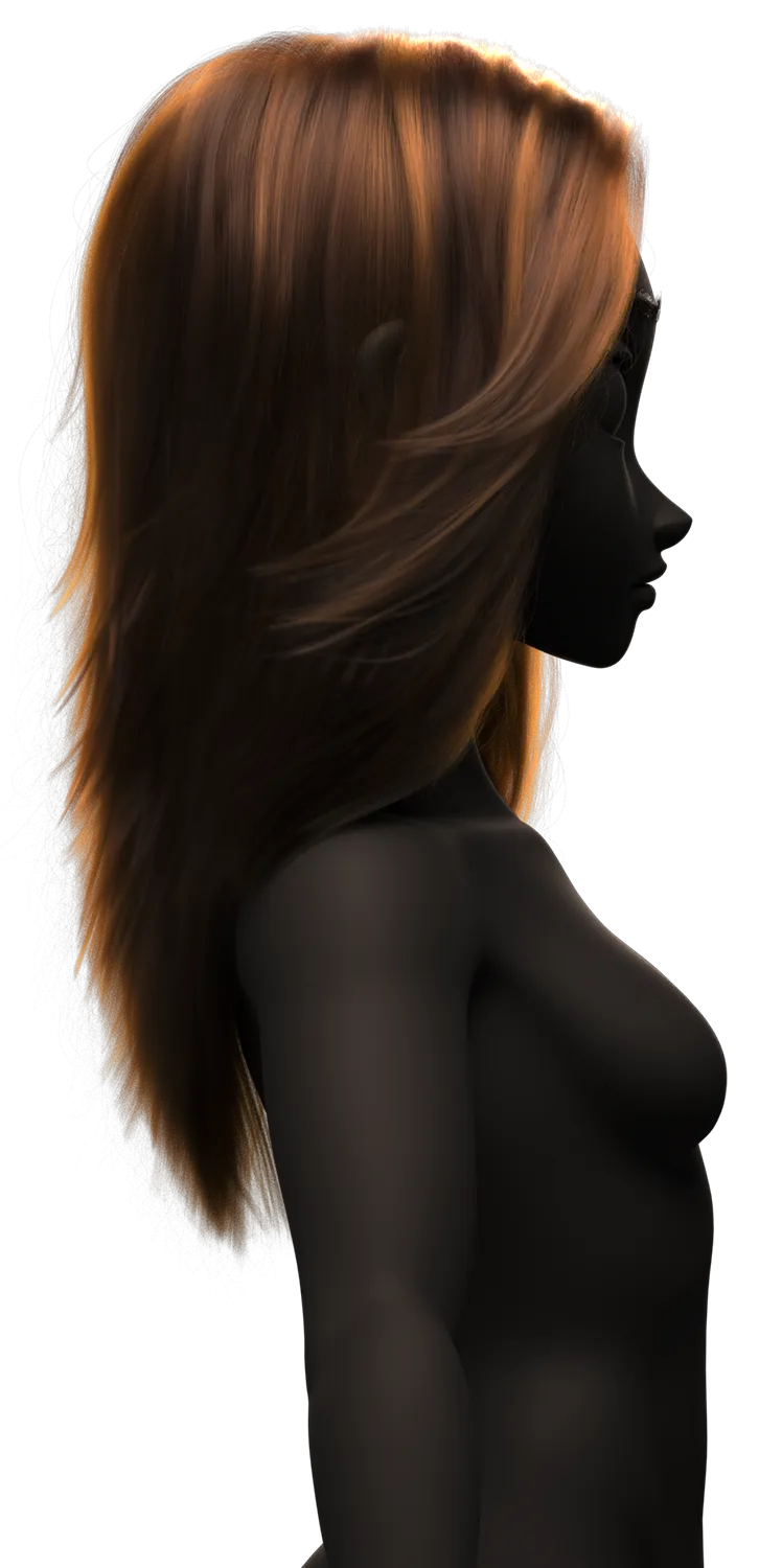 3D Hair Grooming Model - Kaan Zorlu