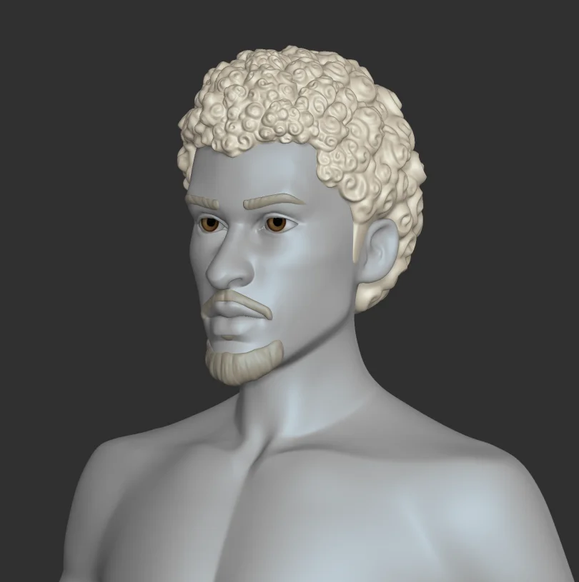 Bad Bunny - Maya, Zbrush, Substance Painter 3D Visual Development Artist, Character Artist render detail 13