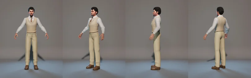 Bad Bunny - Maya, Zbrush, Substance Painter 3D Visual Development Artist, Character Artist render detail 5