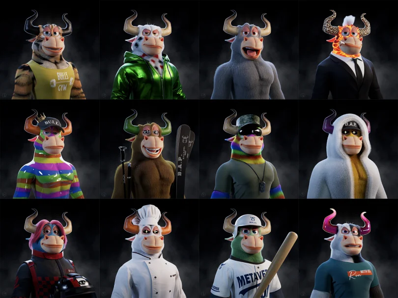 Bulls and Apes render