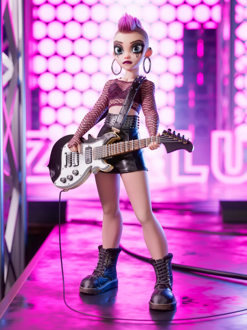 Melina render
