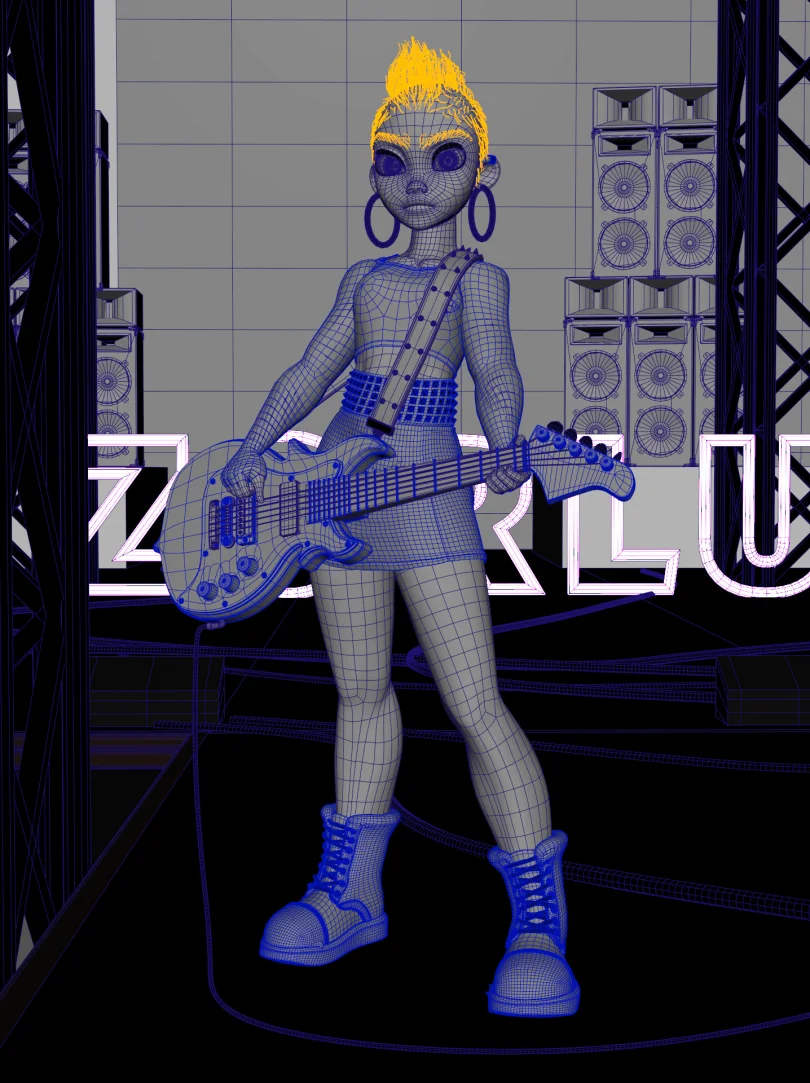 Melina render