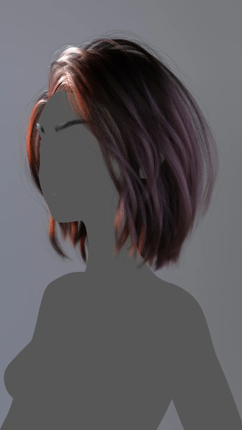XGen Hair render