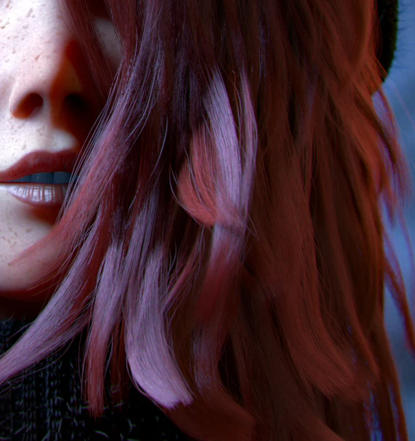 Another Day - Maya, XGen, Redshift, Zbrush, Photoshop 3D Artist, Art Director 3D render breakdown 4
