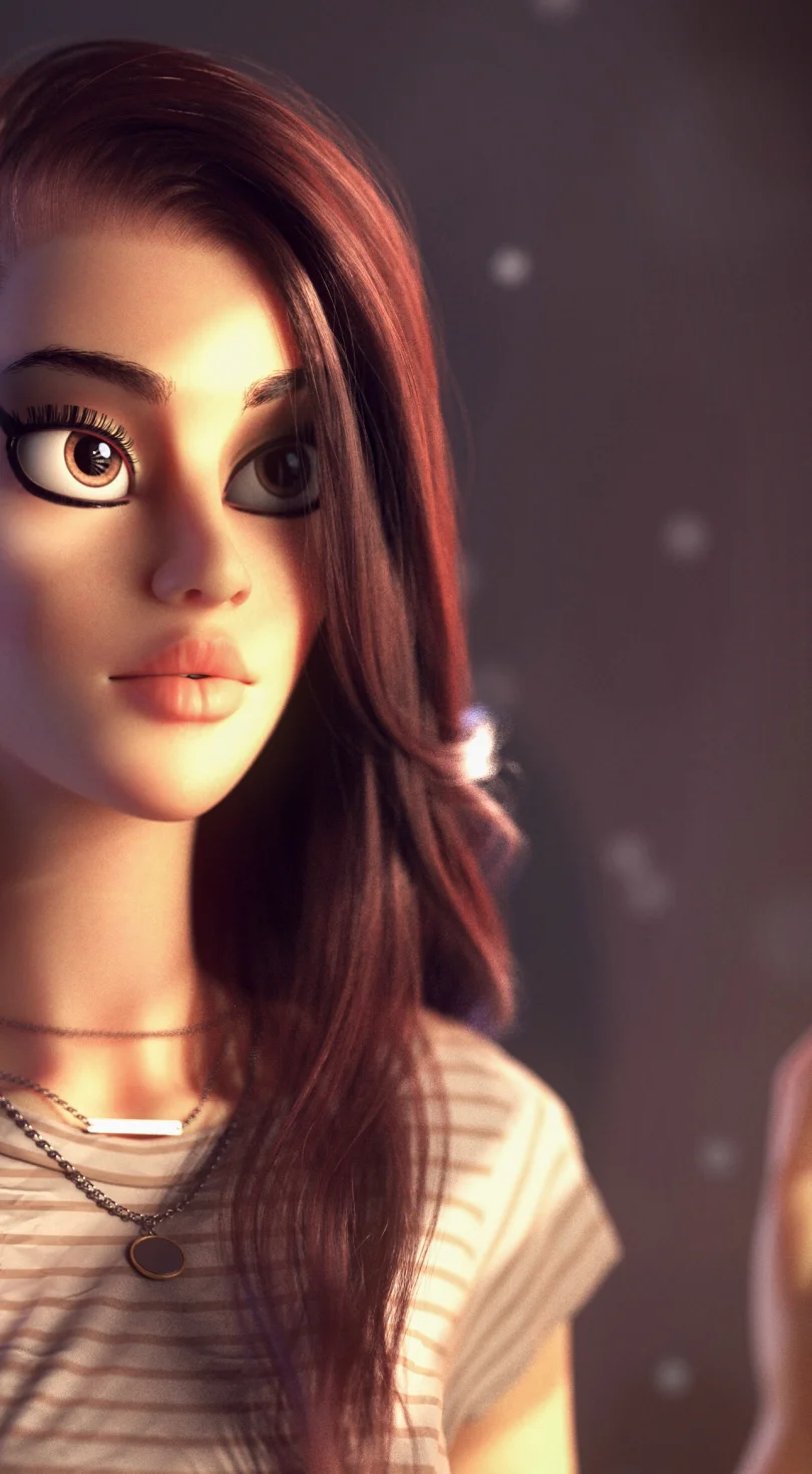 Dive into the unknown - Maya, XGen, Arnold, Zbrush 3D Character Artist 3D render breakdown 5