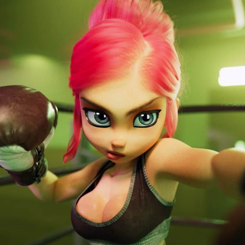 Flying Emotions - Maya, Marvelous Designer, ZBrush, XGen, Arnold 3D Artist, Lookdev, Art director 3D render breakdown 2