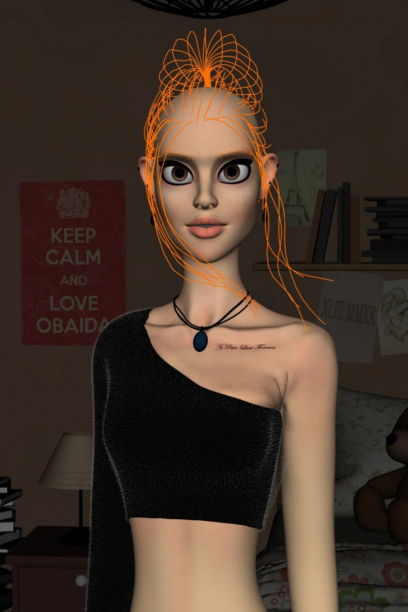 Hope - Maya, XGen, Arnold 3D Artist, Art Director 3D render breakdown 2