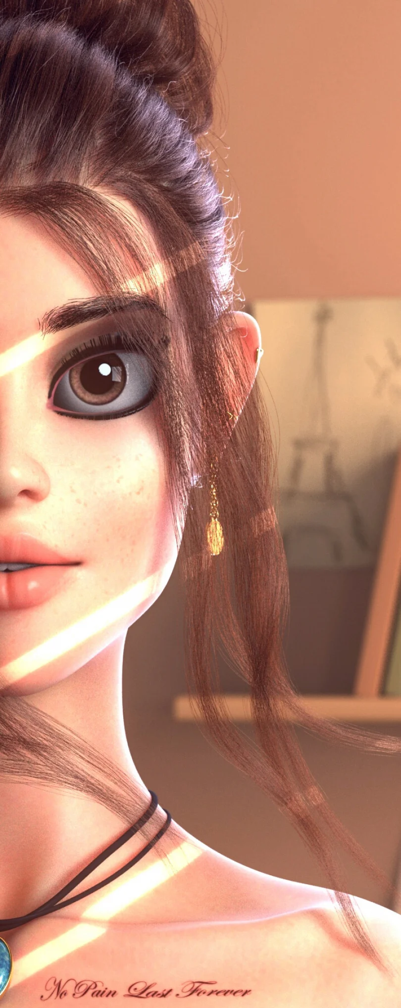 Hope - Maya, XGen, Arnold 3D Artist, Art Director 3D render breakdown 5