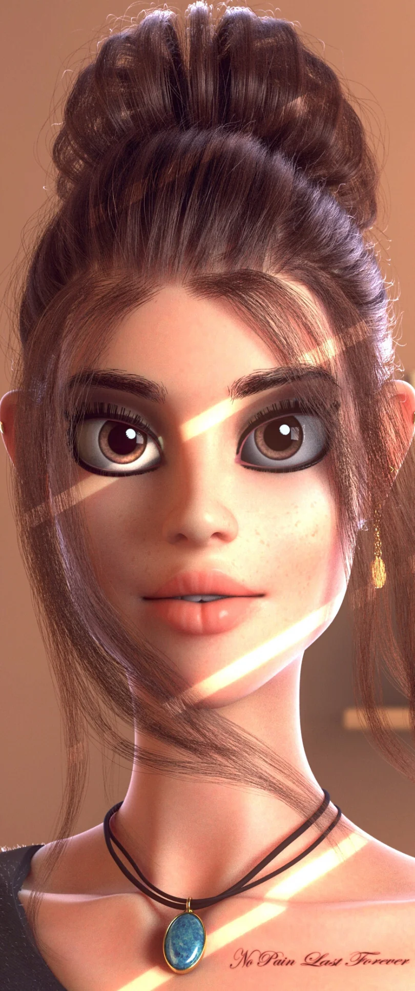 Hope - Maya, XGen, Arnold 3D Artist, Art Director 3D render breakdown 7