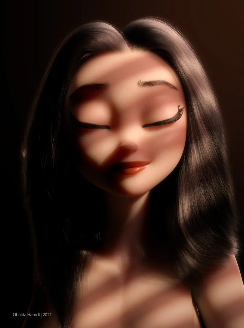 La Esperanza - Maya, XGen, Arnold 3D Character Artist, Art Director 3D render breakdown 1