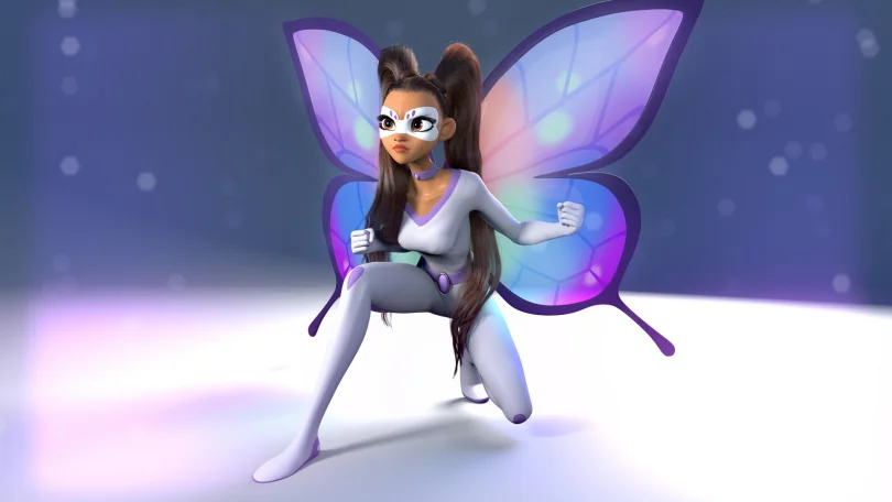 Lady Butterfly - Maya, Redshift, XGen 3D Character Artist 3D render breakdown 4