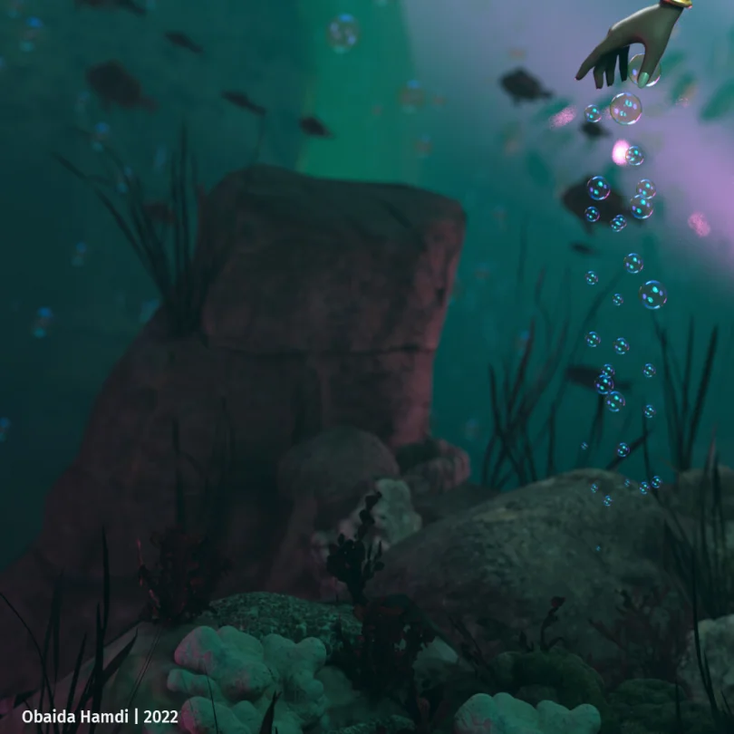 Legend Alive - Maya, XGen, Arnold, Nuke 3D Artist, Art Director 3D render breakdown 6