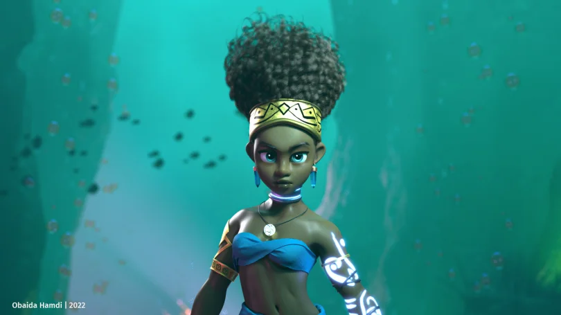 Legend Alive - Maya, XGen, Arnold, Nuke 3D Artist, Art Director 3D render breakdown 8