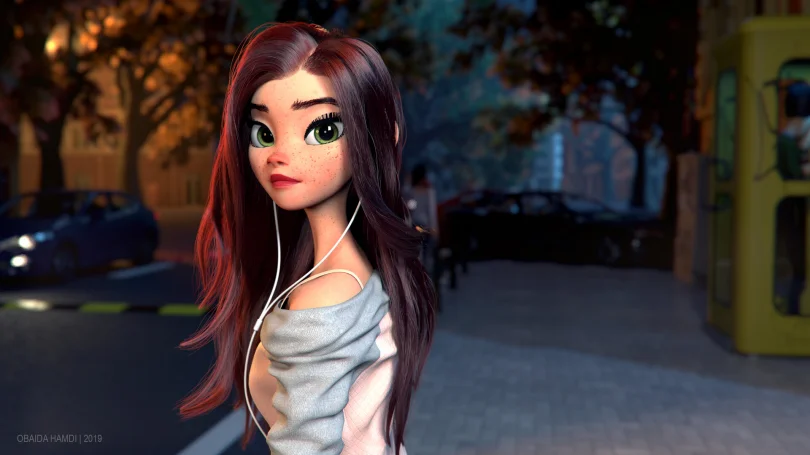 Nothing Left. - Maya, Redshift, XGen, Photoshop, ZBrush 3D Artist 3D render breakdown 1