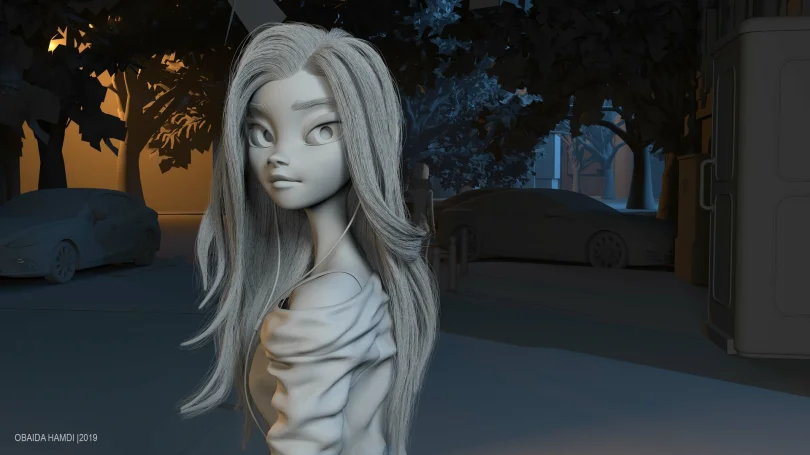 Nothing Left. - Maya, Redshift, XGen, Photoshop, ZBrush 3D Artist 3D render breakdown 2