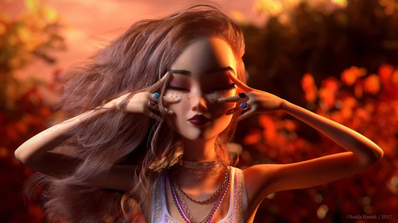 The Subconscious - Maya, Redshift, ZBrush, Photoshop 3D Artist 3D render breakdown 1