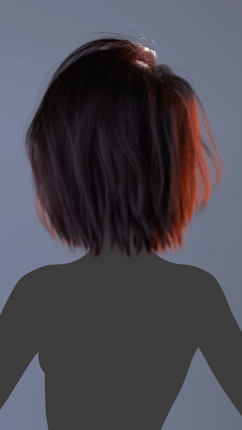 XGen Hair - Maya, Arnold 3D Grooming Artist 3D render breakdown 3